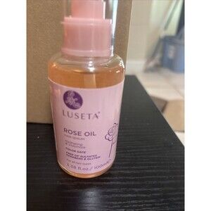 Gloss & Volume | Rose Oil Hair Serum by Luseta – 3.4 fl oz